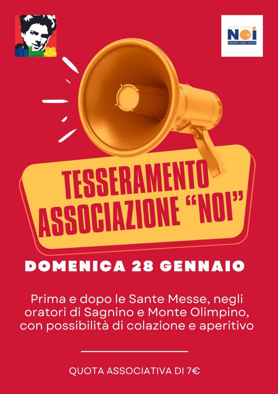 Tesseramento Associazione NOI